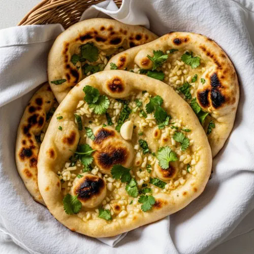 Cheese & Coriander Nan 