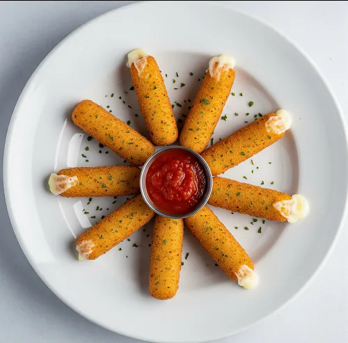 6 Pcs Mozzarella Sticks 