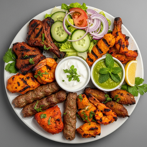 Tandoori Mixed Grill Meal 