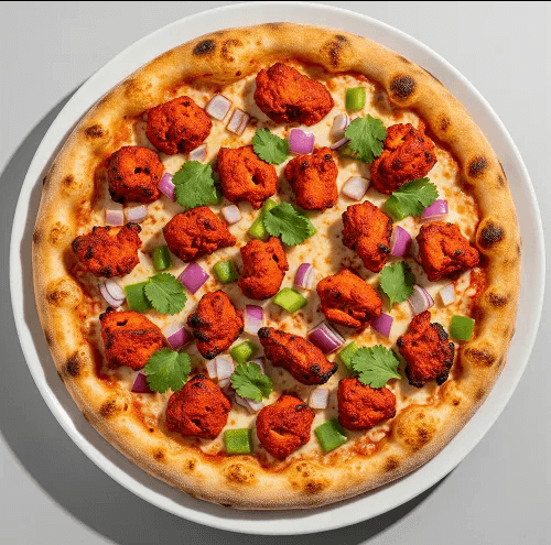 Chicken Tikka Hot Pizza 