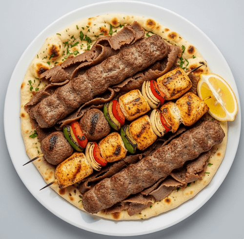 Large Mixed Kebab 