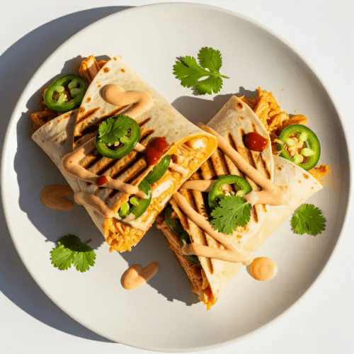 Spicy Crispy Chicken Wrap 