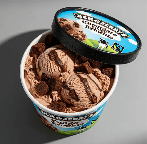Fudge Brownie Ice Cream 